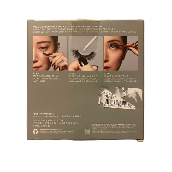 VELOUR LASHES Glamoureyes Kit NWT - Picture 5 of 5